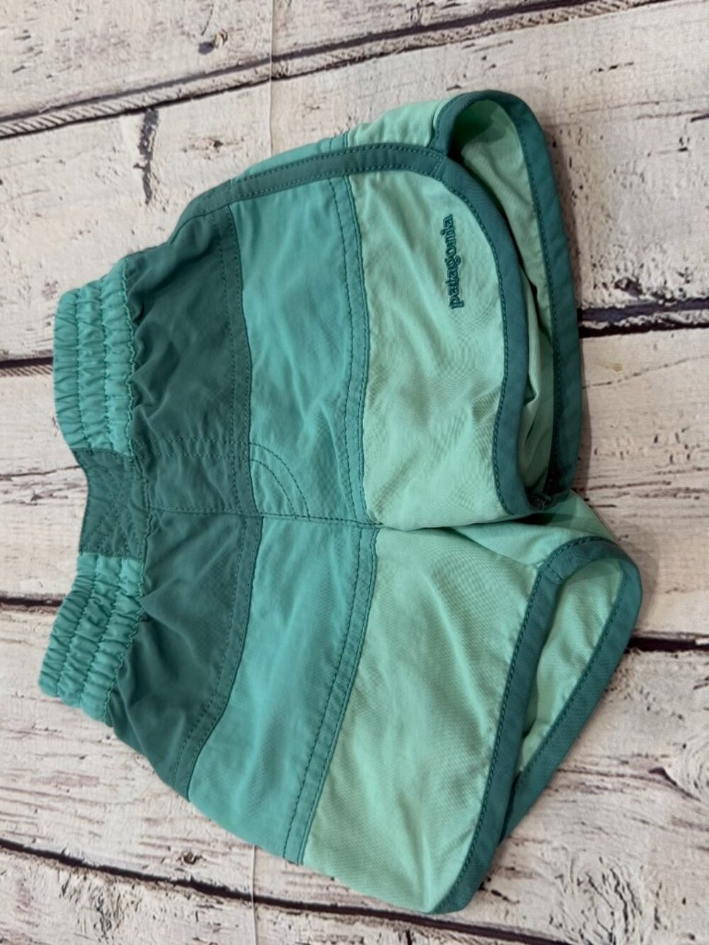 Patagonia baby boy swim shorts 12-18 months old